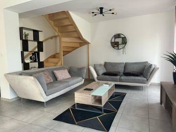 Gîte pour 6 personnes, avec jardin et terrasse, animaux acceptés à Trignac