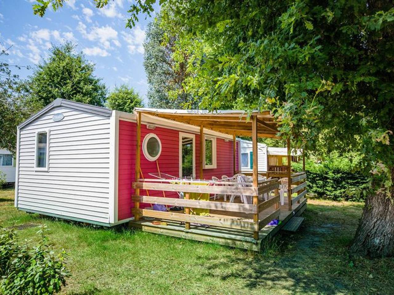 Mobil-home avec Terrasse pour 6 personnes in Sainte-Eulalie-en-Born, Côte d’Argent