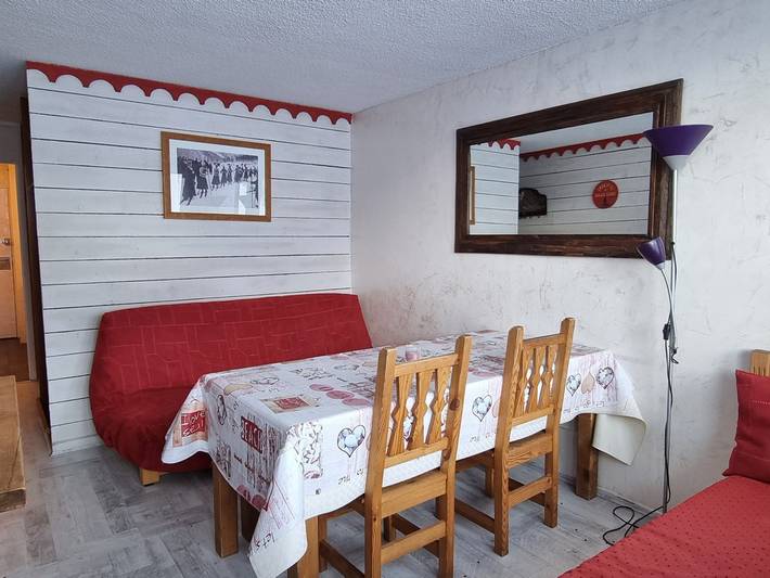 Gîte pour 4 personnes, avec balcon, animaux acceptés dans Aime 2000 - 4