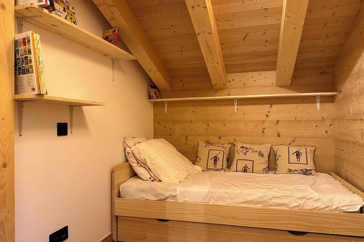 Chalet pour 10 personnes, avec balcon et jardin à Cordon - 4