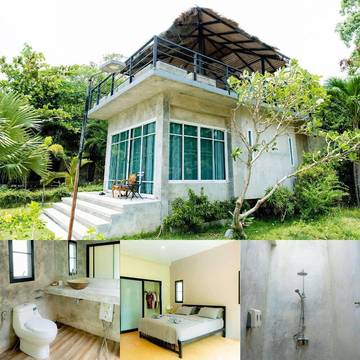 Gîte pour 2 personnes, avec vue ainsi que jardin et terrasse, animaux acceptés dans Ko Mak