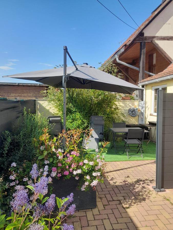 Location de vacances pour 2 personnes, avec Terrasse à Fortschwihr