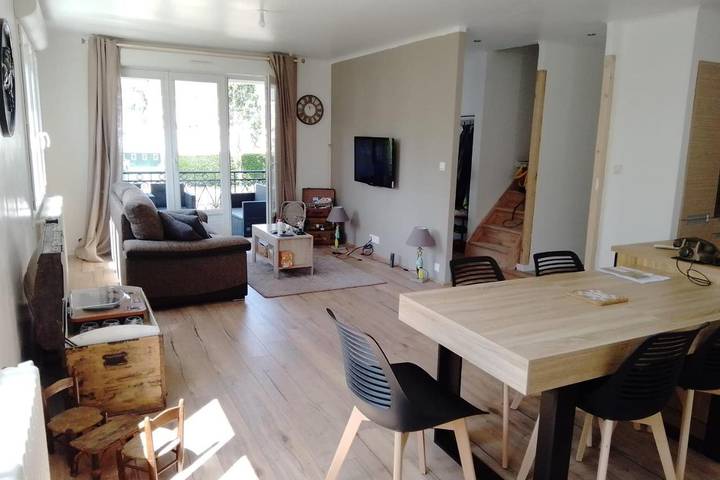 Maison de vacances pour 6 personnes, avec Balcon et Jardin