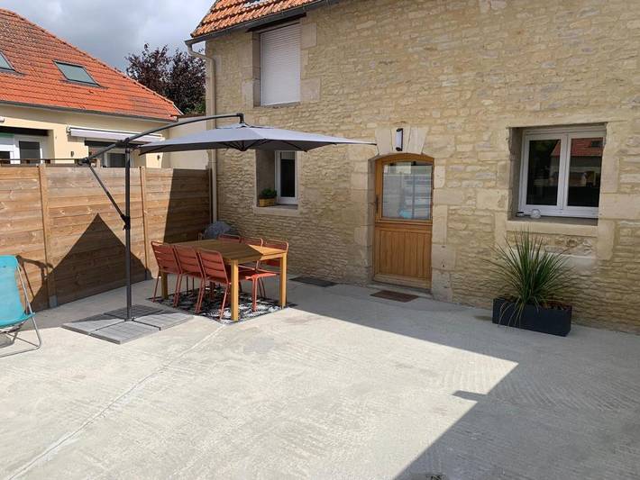 Location de vacances pour 7 personnes, avec terrasse à Biéville-Beuville - 4