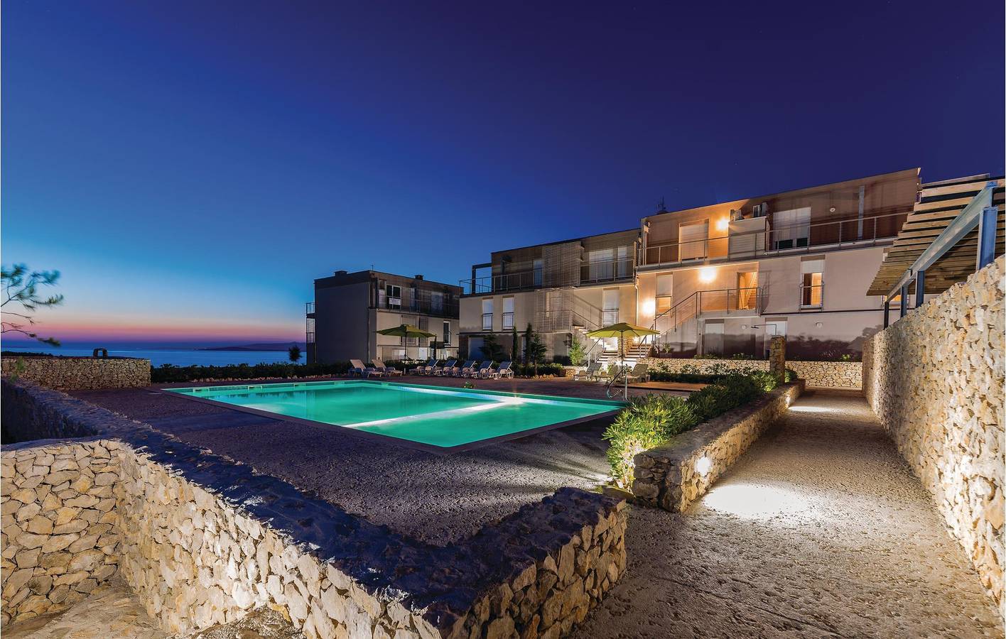 Ganze Ferienwohnung, Ferienwohnung für 6 Personen mit Terrasse in Povljana, Pag