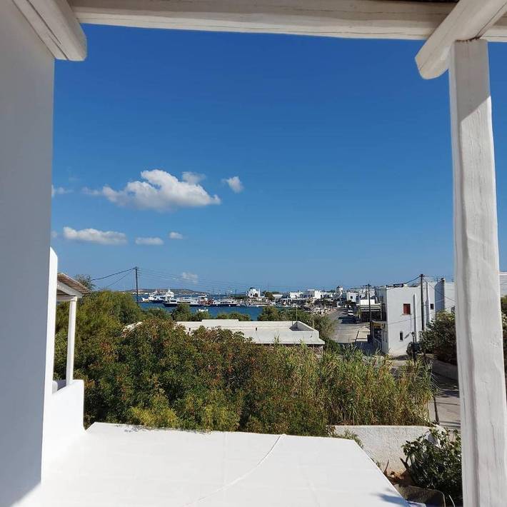 Maison d’hôte pour 2 personnes, avec jardin ainsi que vue et terrasse dans Antiparos Ville - 4