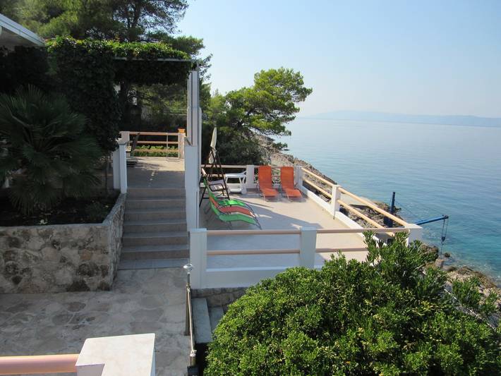3-Zimmer-Haus am Strand Bucht Virak, Hvar in Gdinj, Hvar