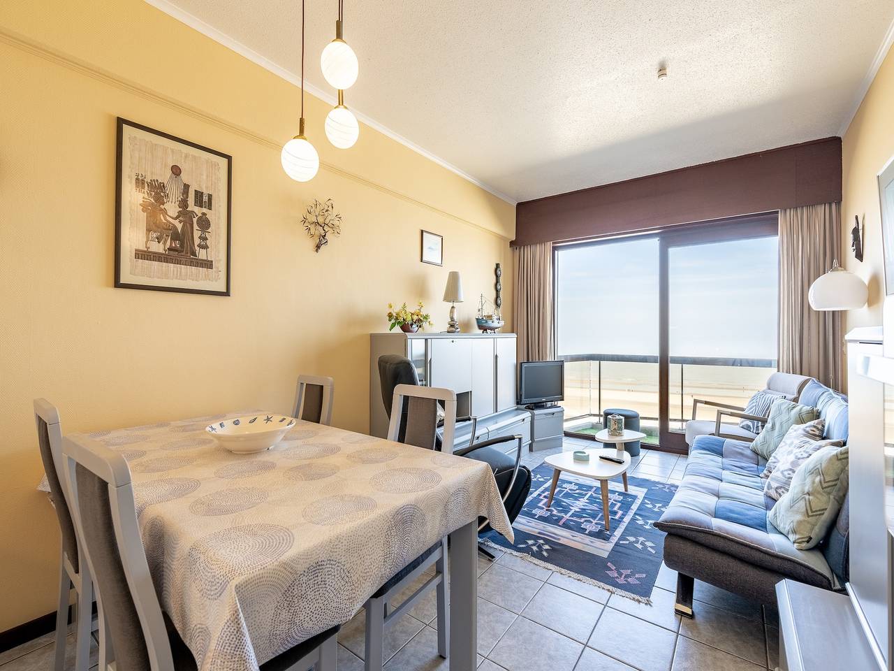 Ganze Wohnung, Studio Zeedijk mit Meerblick in Blankenberge, Belgische Küste