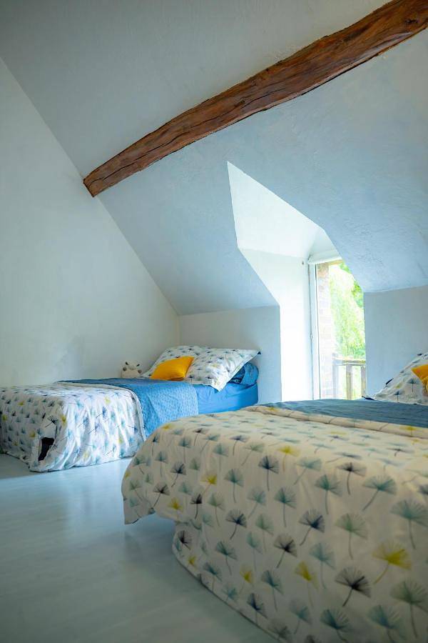 Gîte pour 8 personnes, avec jardin et vue dans Richarville