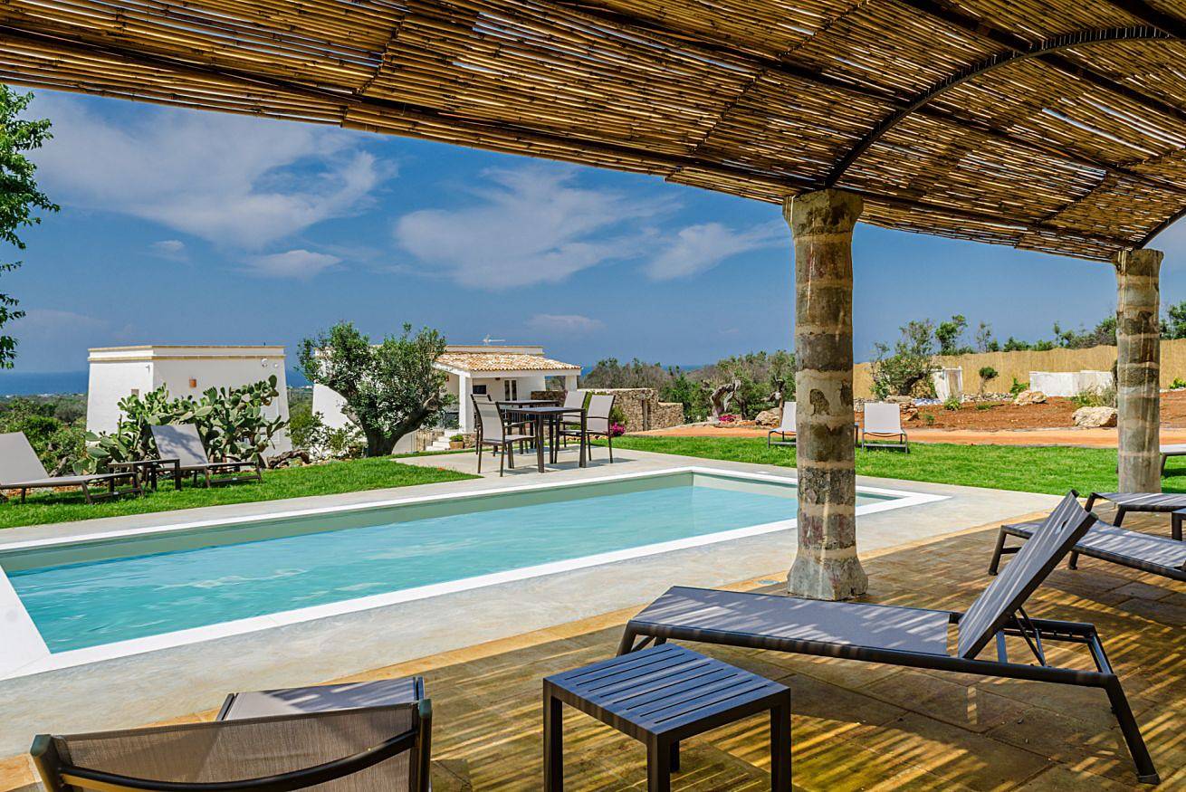 Villa für 10 Personen mit Pool in Capilungo, Golf von Tarent