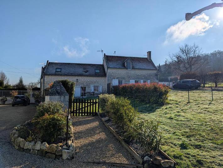 Location de vacances pour 4 personnes, avec vue et jardin, animaux acceptés à Huismes - 4