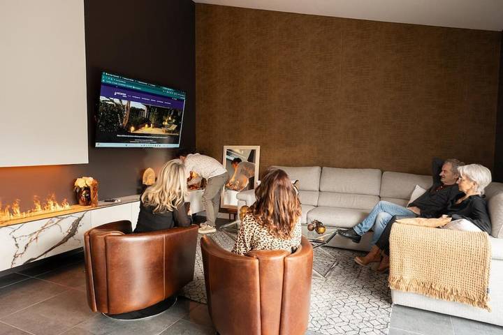 Location de vacances pour 8 personnes, avec jardin ainsi que sauna et jacuzzi à Trélazé - 3