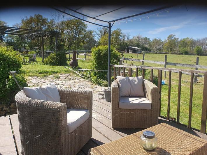 Chalet pour 4 personnes, avec jardin ainsi que vue et terrasse dans la Creuse - 4