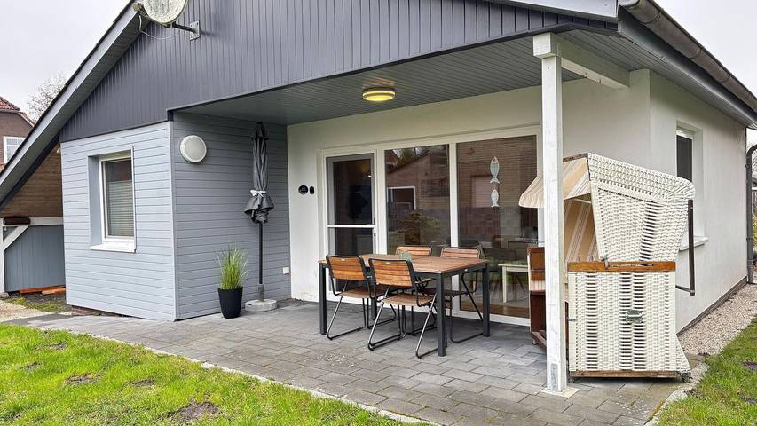 Ferienhaus für 4 Personen, mit Garten in Südbrookmerland