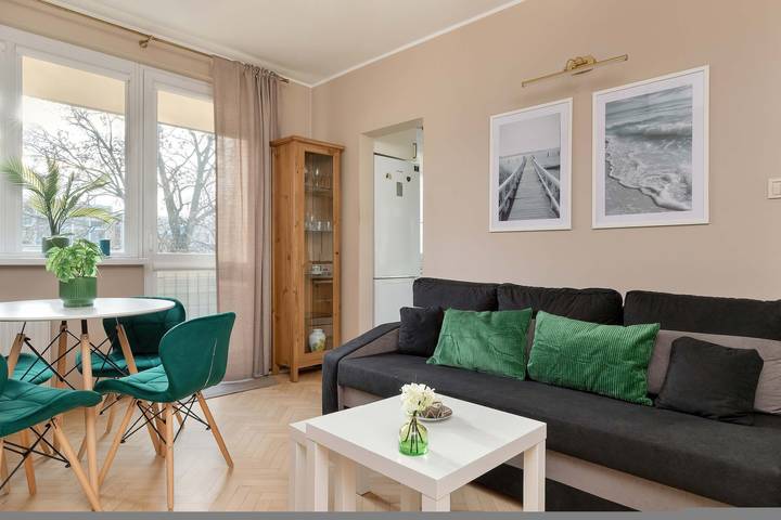 Apartament wakacyjny dla 4 osób, z taras, zwierzęta dozwolone w Przymorze