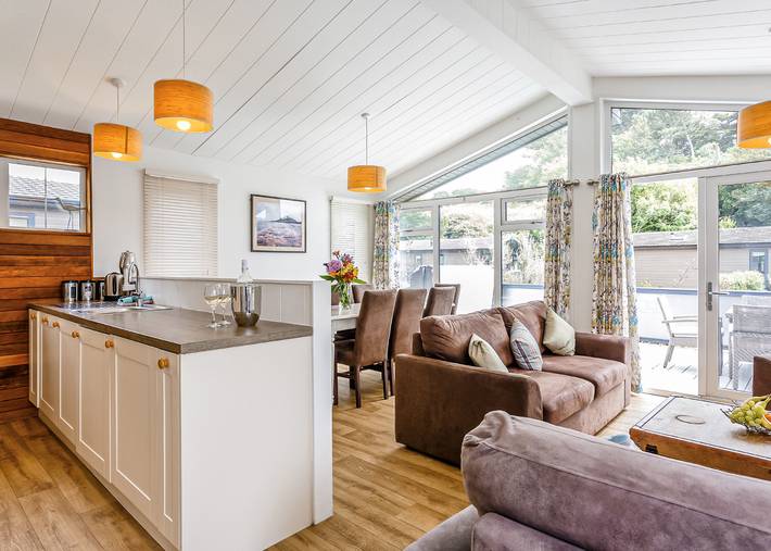 Gwithian Premier Lodge in Mullion, Cornouailles