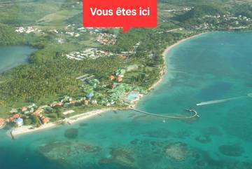 Parc de vacances pour 6 personnes, avec jardin, animaux acceptés en Martinique