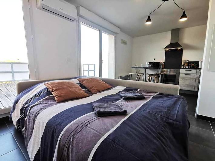 Gîte pour 4 personnes, avec terrasse et vue à Miramas - 3