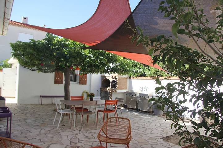 Chalet para 6 personas, con terraza y jardín en Le Barcarès