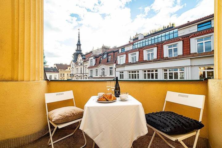 Ferienwohnung für 2 Personen, mit Terrasse und Ausblick, mit Haustier in Josefstadt