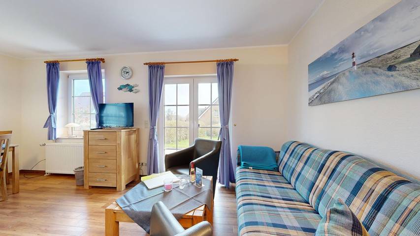 Ferienwohnung für 2 Personen, mit Terrasse und Garten sowie Ausblick in Lancken-Granitz - 2