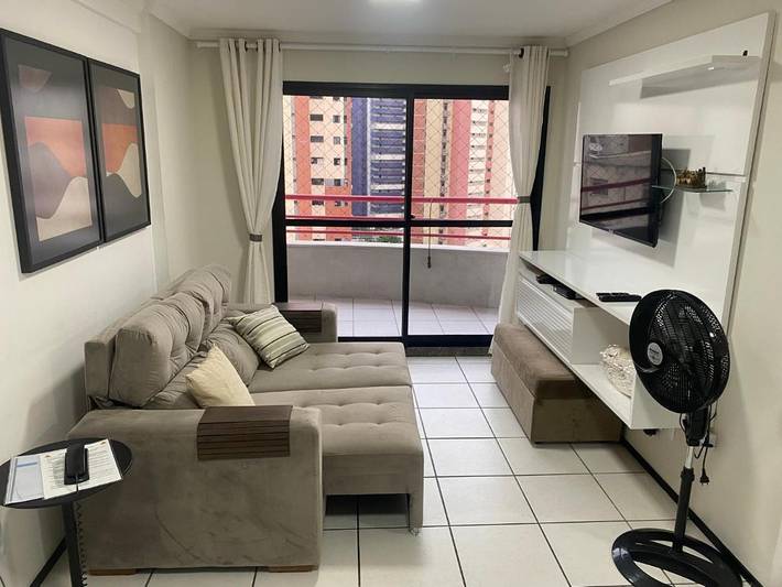 Casas e apartamentos de temporada para 5 pessoas, com vista e piscina e ainda jardim em Fortaleza