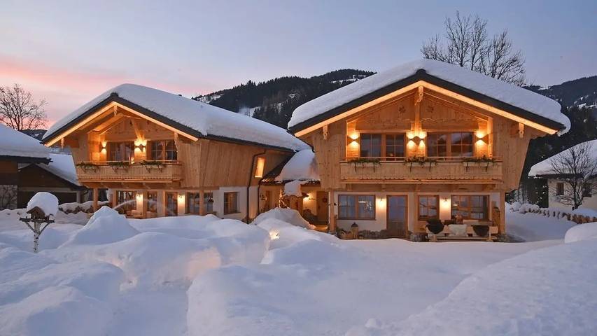 Chalet für 12 Personen, mit Terrasse und Sauna, mit Haustier in Wagrain
