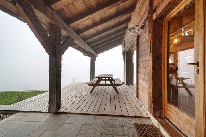 Chalet 'La Case' con vistas a la montaña in Abondance, Les Portes du Soleil