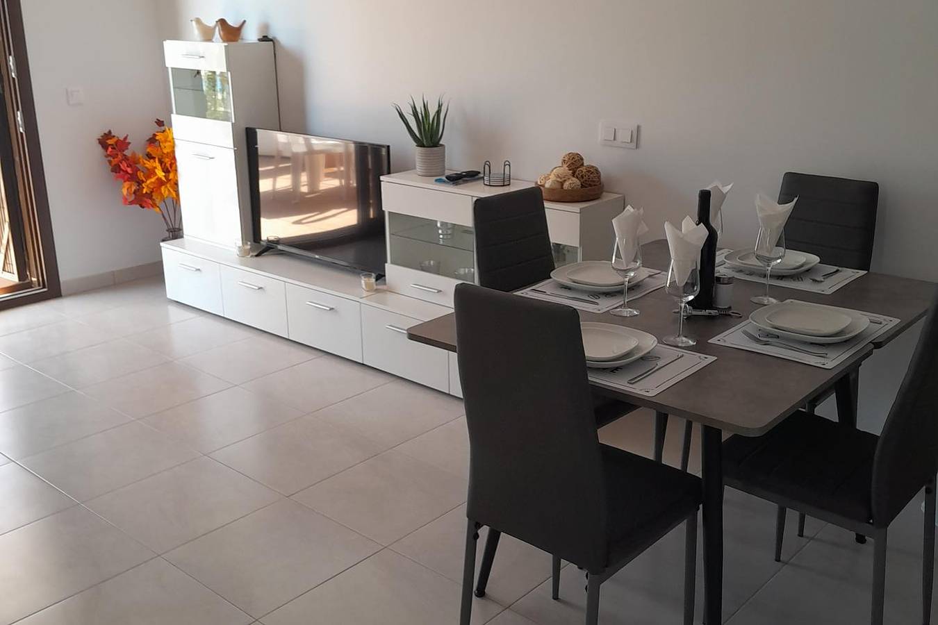 Apartamento vacacional entero, Apartamento de vacaciones para 4 personas con jardín in Mar de Pulpi, Pulpí