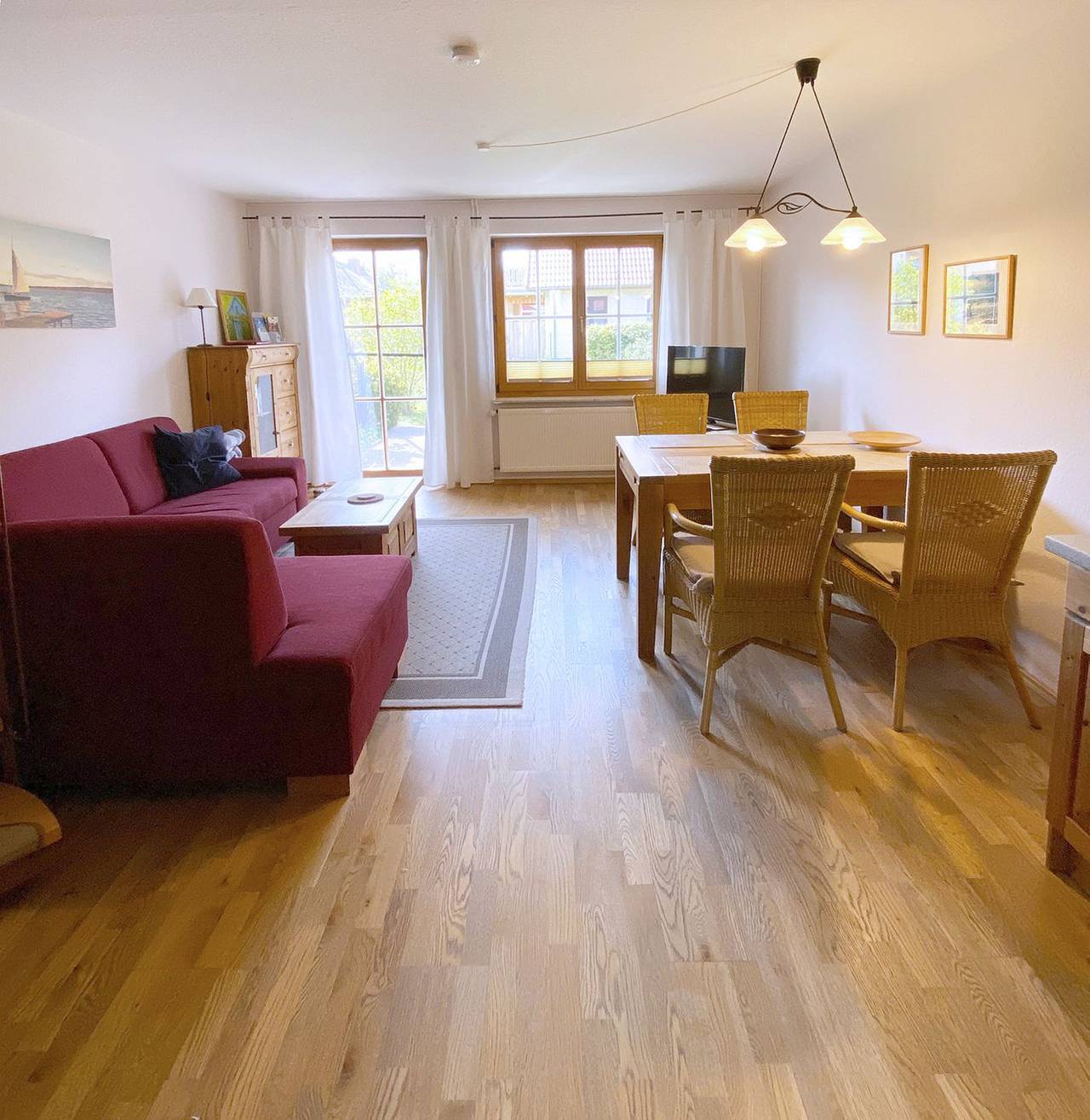 Reihenhaus mit Süd-West-Terrasse, Garten, für max. 4 P., Haustiere erlaubt, Wlan in Prerow, Fischland - Darß - Zingst