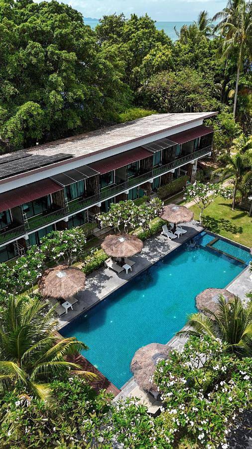 Bungalow für 4 Personen, mit Garten und Balkon sowie Pool auf Koh Phangan