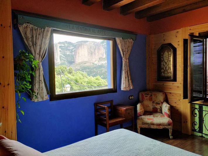 Casa rural para 2 personas, con Balcón en Arguis - 4