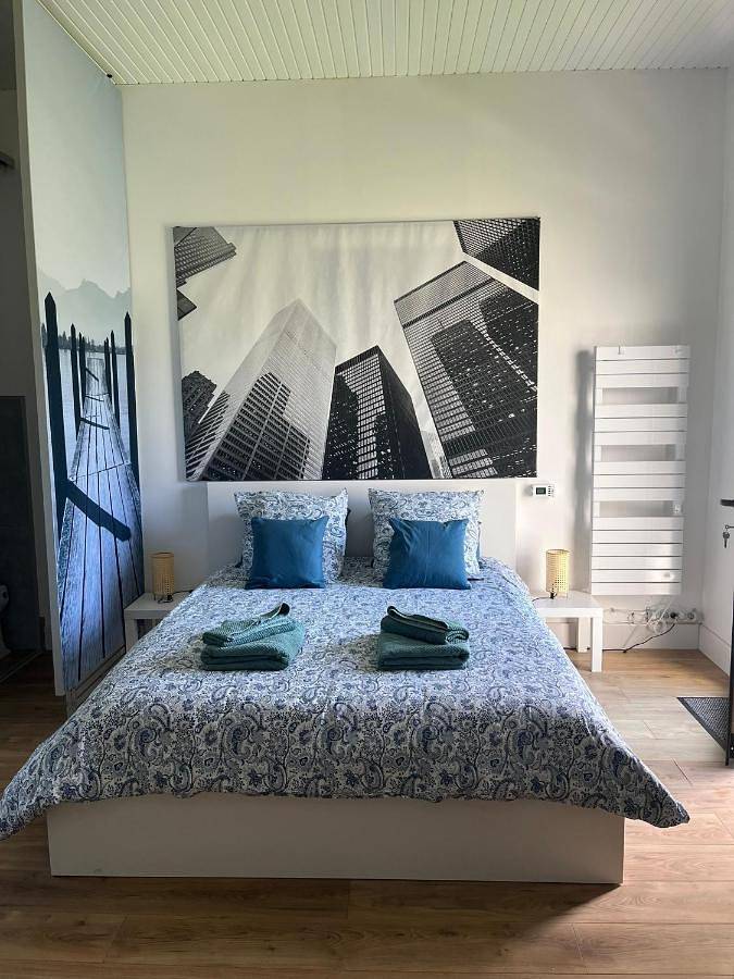 Gîte pour 2 personnes, avec vue et terrasse ainsi que jardin et piscine, animaux acceptés à Soussans - 4