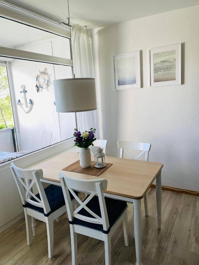 Ferienwohnung mit Meerblick für 3 Personen, mit Balkon und Ausblick