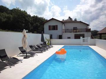 Chambre d’hôte pour 2 personnes, avec piscine en Pyrénées-Atlantiques