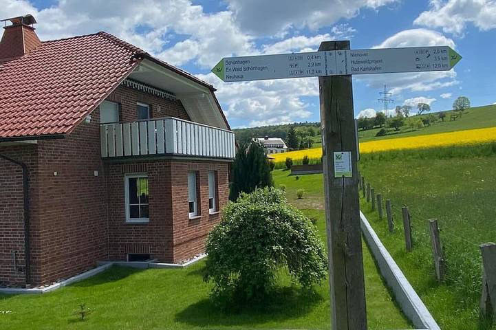Ferienwohnung für 4 Personen, mit Balkon und Garten in Uslar - 2
