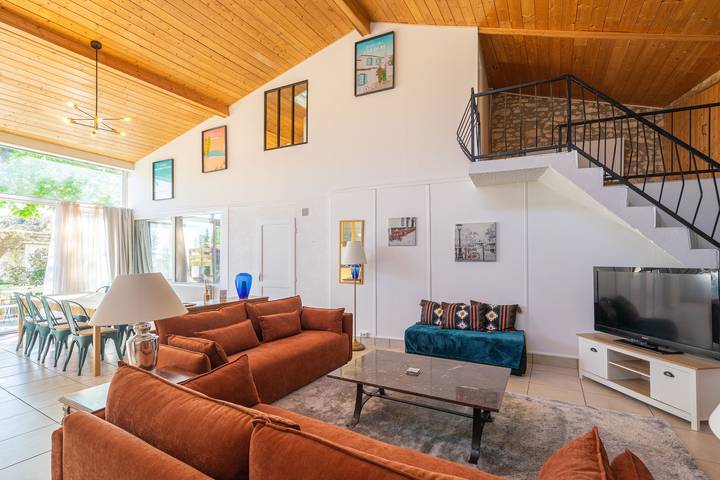 Location de vacances pour 7 personnes, avec Jardin à Sainte-Gemme