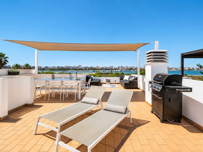 Haus Terrasse mit Panoramablick - 8 Pers. in Ferragudo, Faro Distrikt