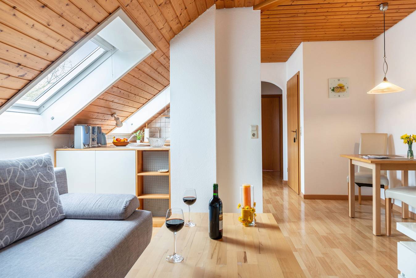 Apartamento entero, Apartamento 'Nr2' con balcón y Wi-Fi in Immenstaad, Immenstaad am Bodensee