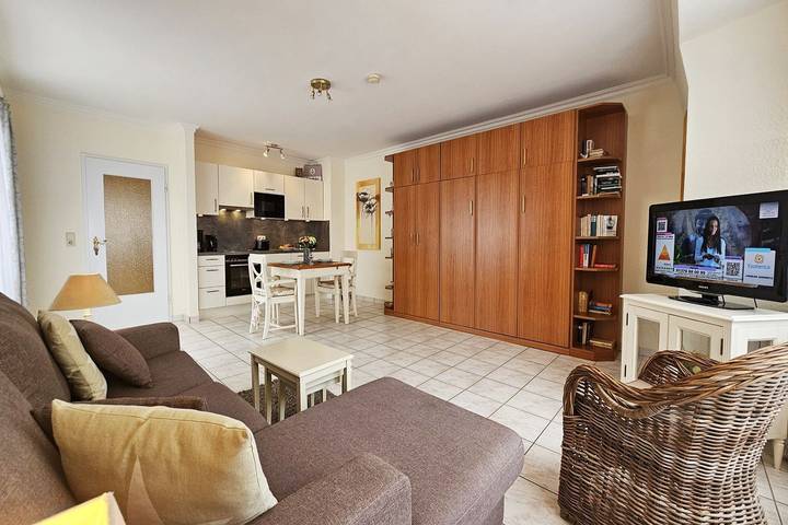 Ganze Wohnung, Gemütliche Ferienwohnung mit Schwimmbad und Sauna im Haus Ornum in Westerland in Westerland, Sylt (Gemeinde)