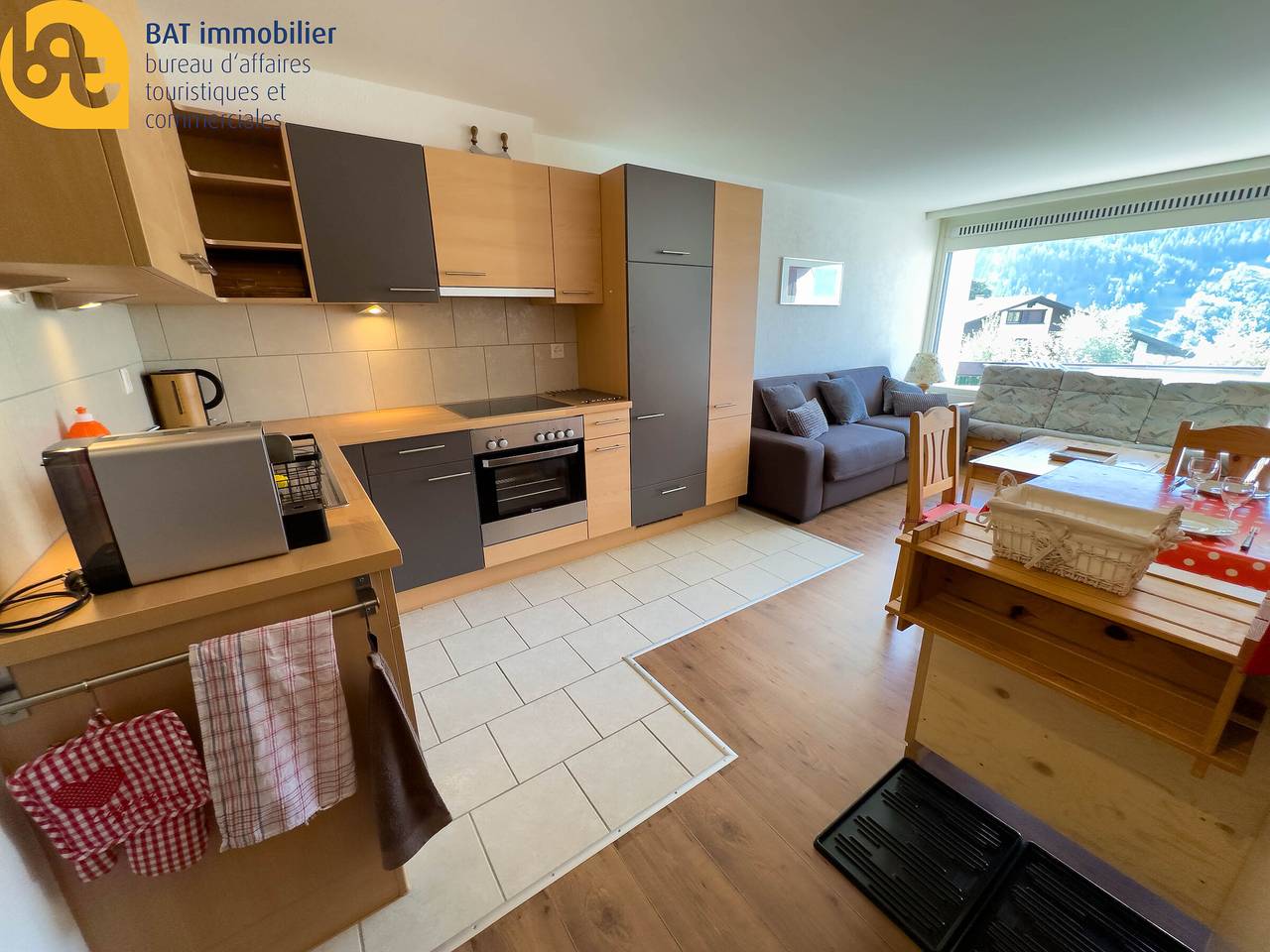 Apartamento entero, Roches-Hombes n° 163 (07), flat on the Mont with south-facing balcony in Chalais (Suiza), Alpes del Valais