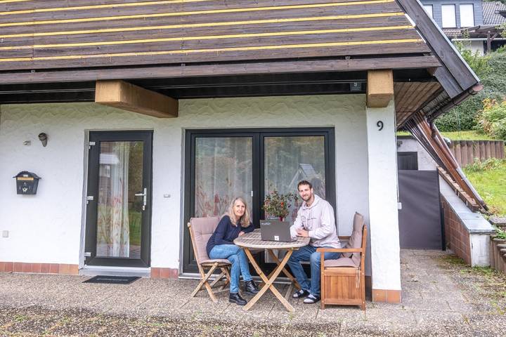 Ferienwohnung für 4 Personen, mit Terrasse an der Rhön - 3