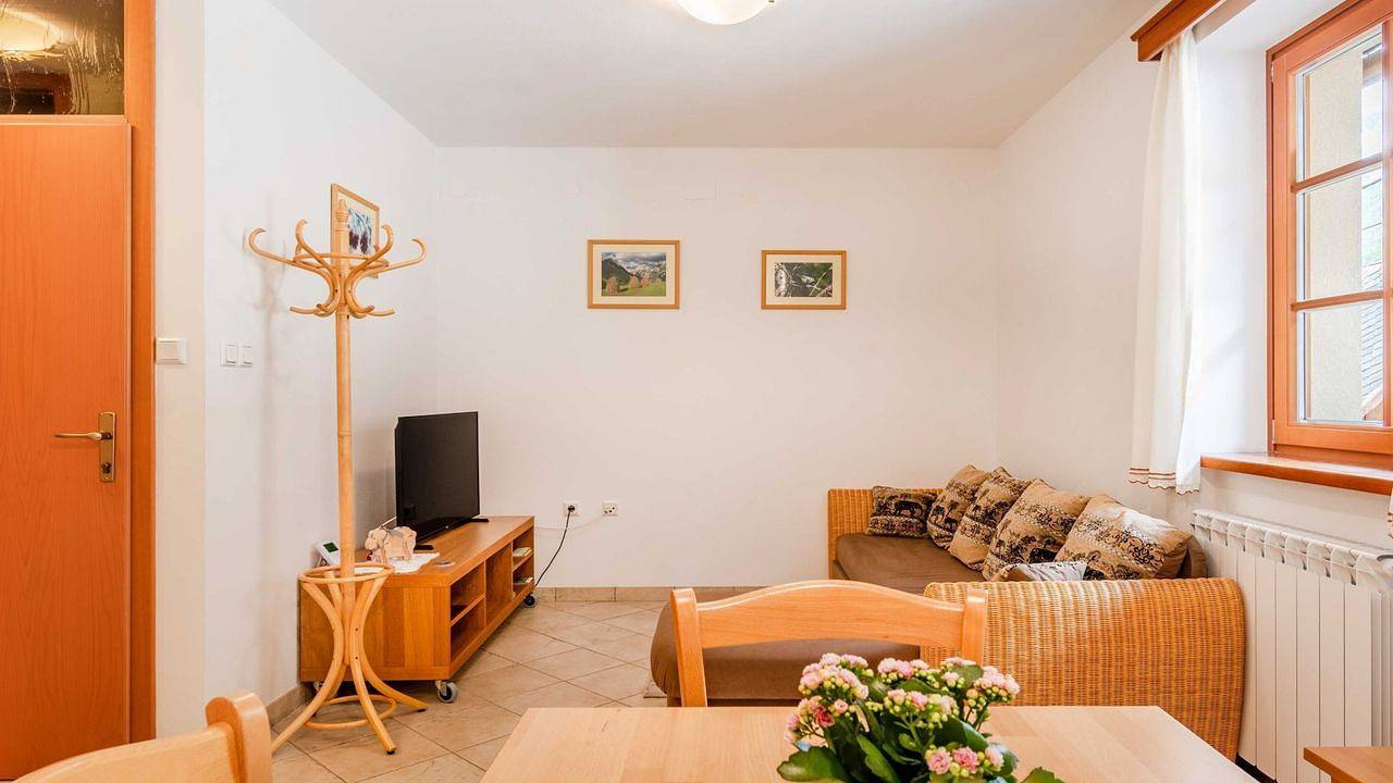 Apartamento vacacional entero, Ferienwohnung für 4 Personen (40 m²) in Log pod Mangartom in Bovec, Parque nacional del Triglav