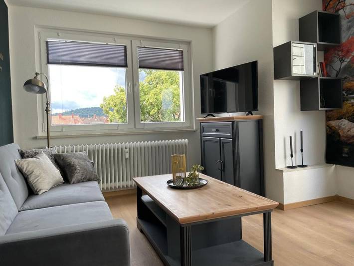 Ferienwohnung für 3 Personen, mit Sauna und Pool sowie Terrasse und Ausblick, mit Haustier in Hameln