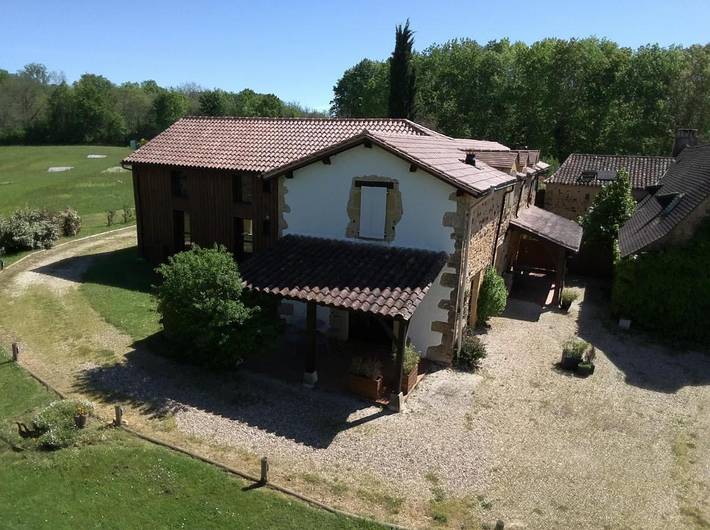 Location de vacances pour 5 personnes, avec Terrasse et Jardin ainsi que Bassin pour enfant et Piscine à Bouillac - 4