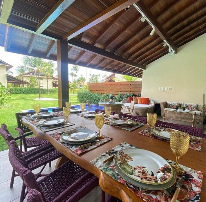 Ferienhaus für 10 Personen, mit Pool und Kinderpool sowie Garten und Ausblick - 1