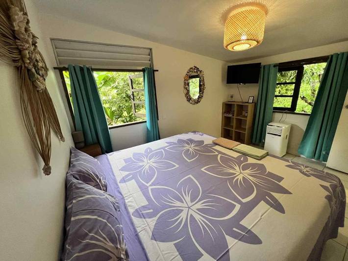 Maison d’hôte pour 2 personnes, avec jardin ainsi que vue et terrasse dans Mo'orea - 4