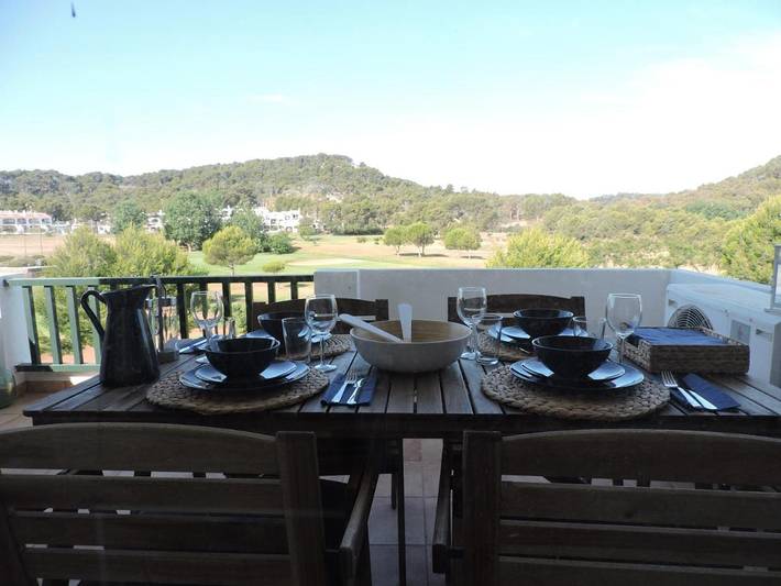 Gîte pour 4 personnes, avec piscine ainsi que jardin et vue à Son Parc - 2