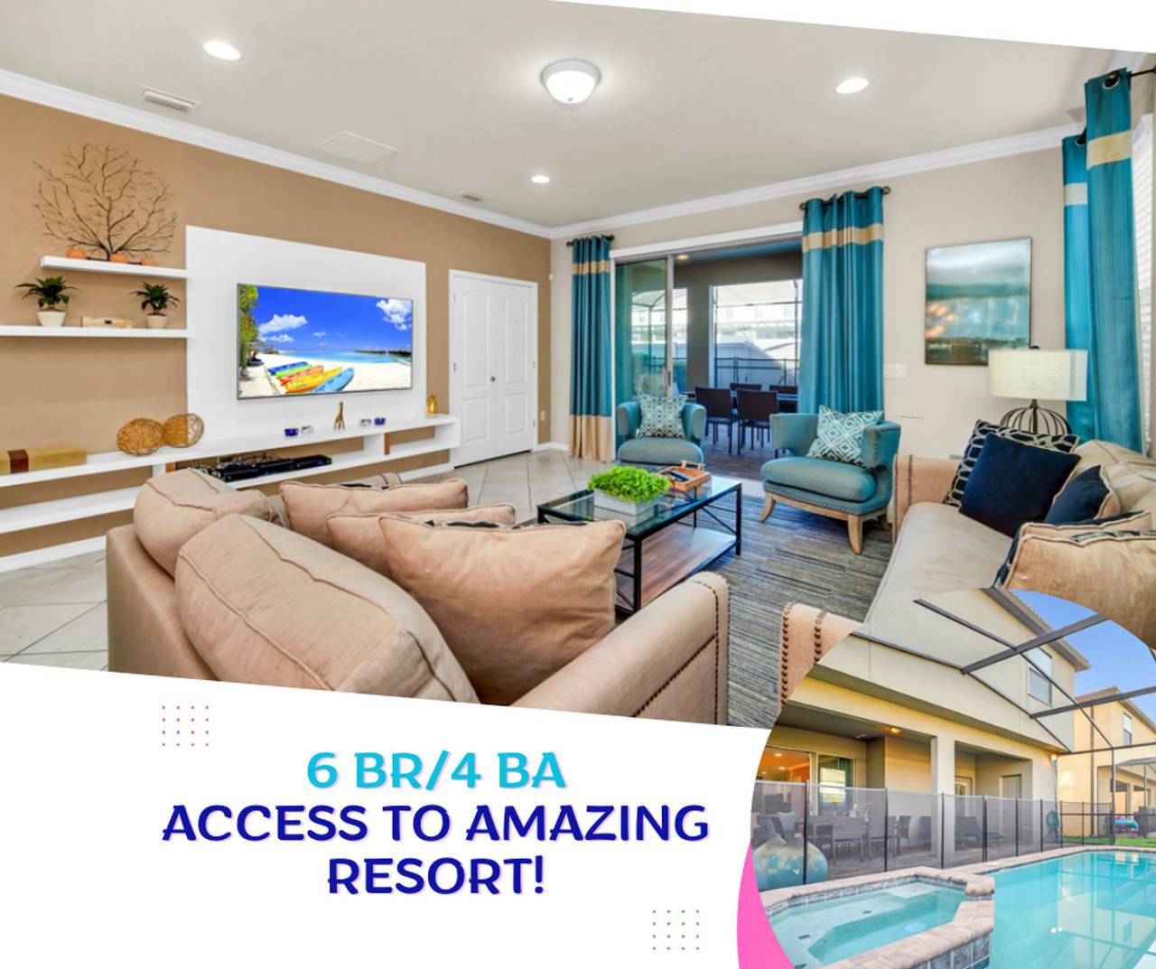 Vacation House for 16 Guests in Four Corners, Osceola County