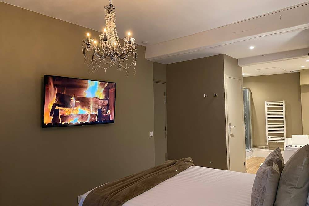 Entire apartment, A cocoon in the city: a chic and elegant Spa room in Saint-Aquilin-de-Pacy, Évreux region